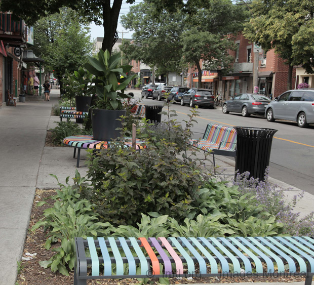 Fairmount Street Small Public Place Montreal
