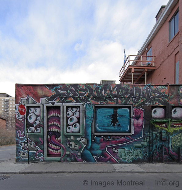 Graffitis de Montréal Photos