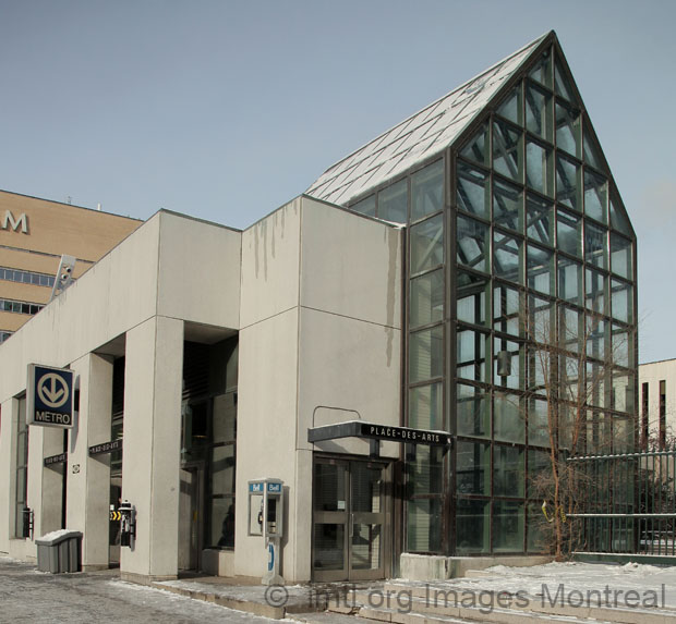 Station de métro PlacedesArts Montréal