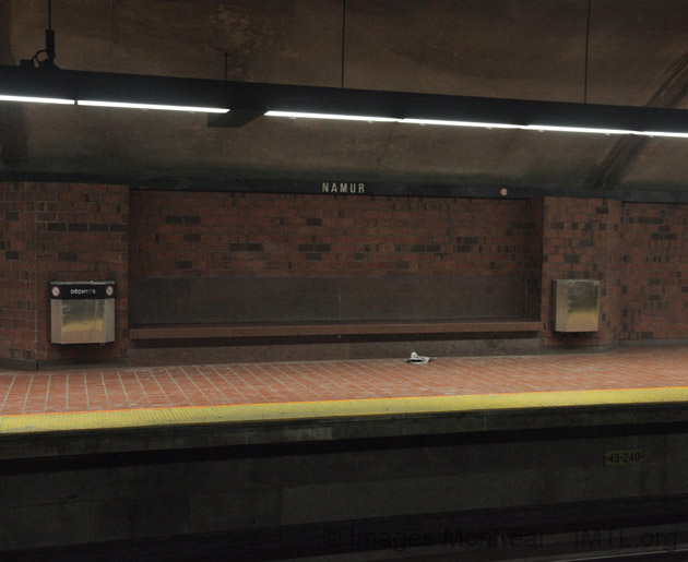 Station de métro Namur Montréal