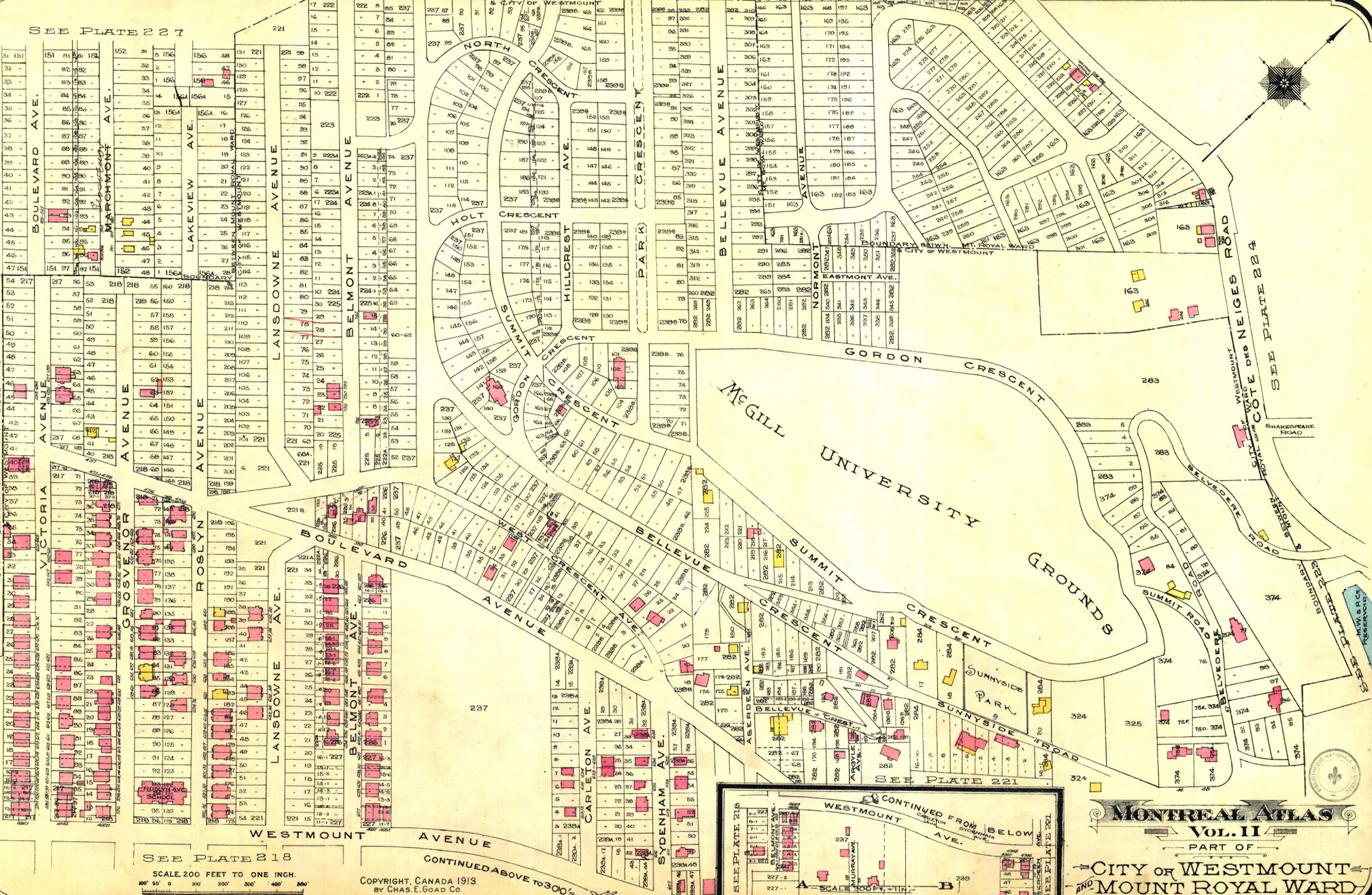 Westmount 1912 Atlas Map 174399_222