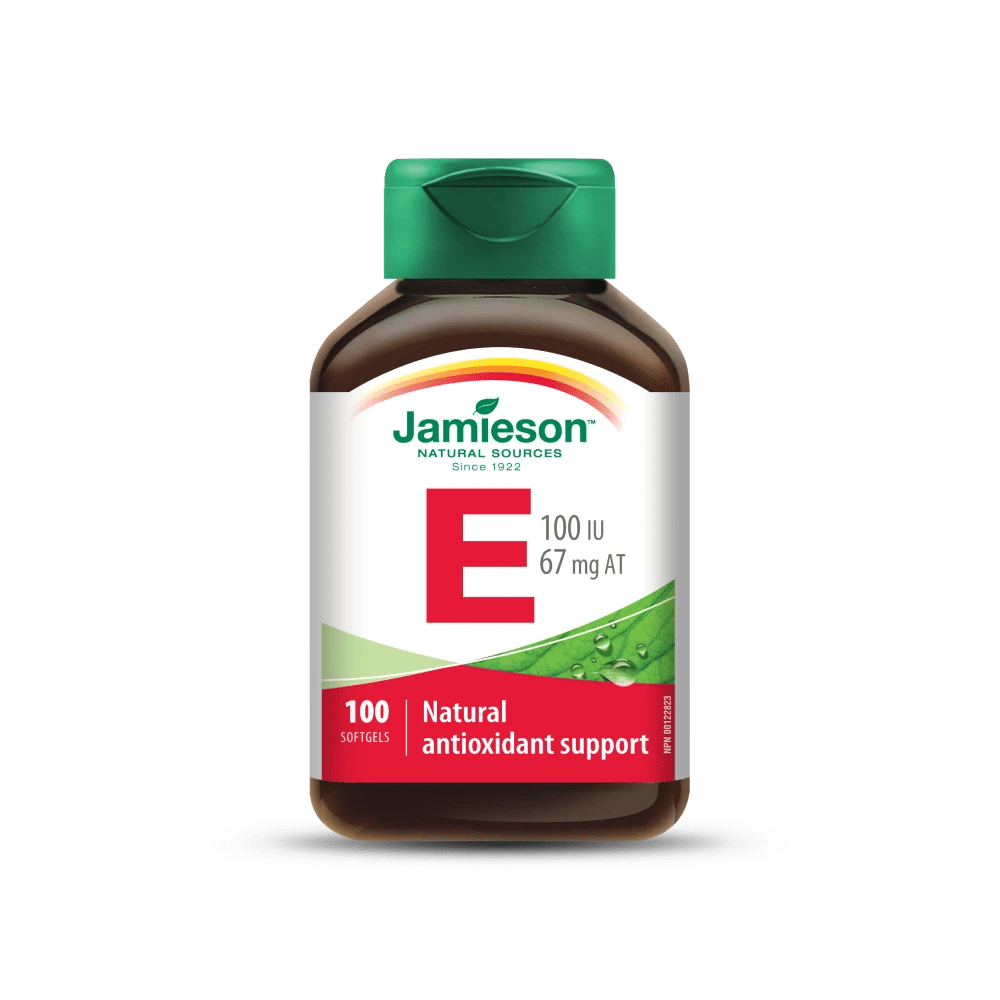 Jamieson Vitamin E 100IU 100 kapsula Imuno Shop