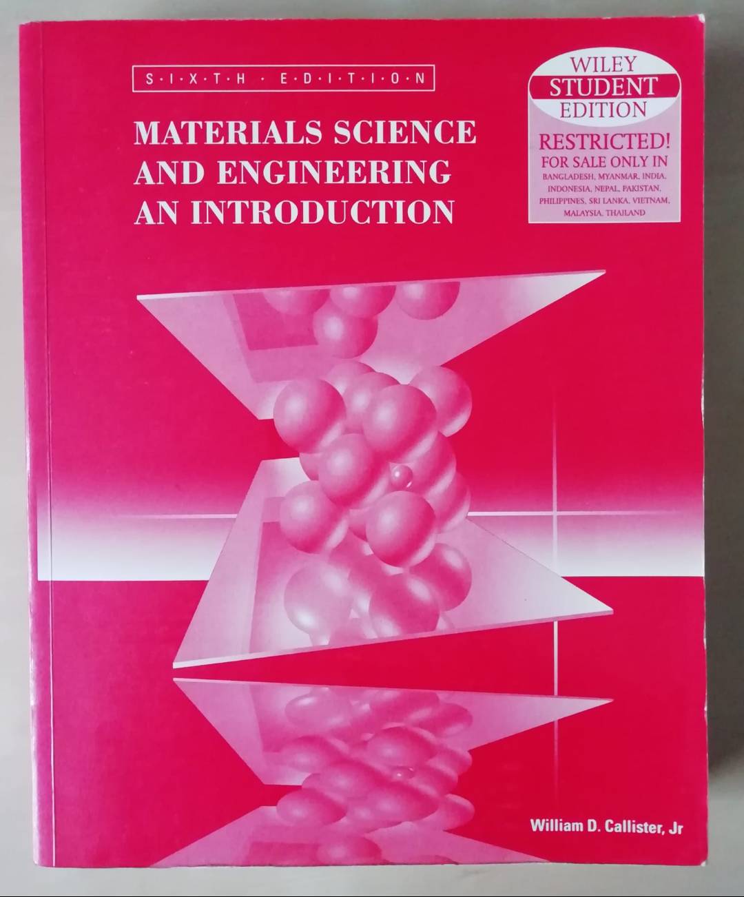 Material Science and Engineering An Introduction İNG KİTAP Kitap