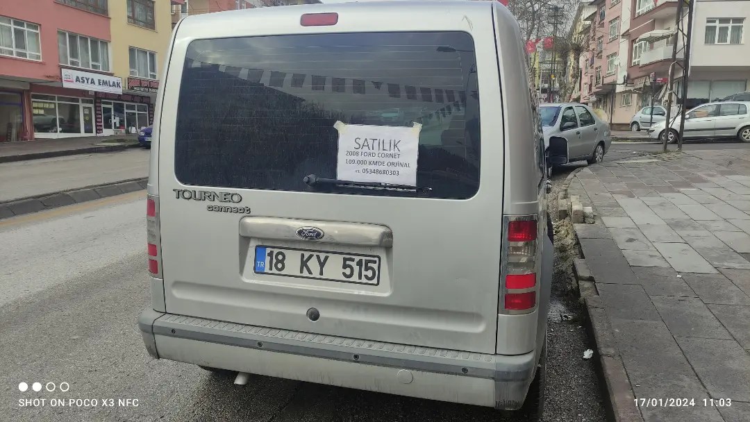 Sahibinden Ford transit 90 lik orjinal iki sürgü kapılı Araba