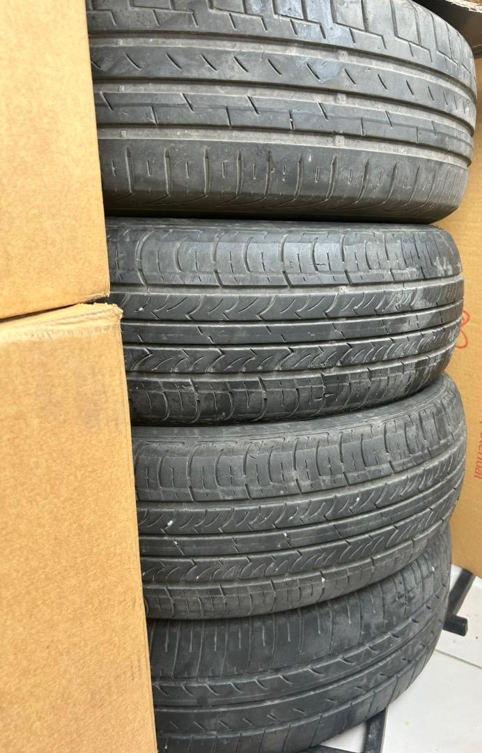 4 ADET 2021 YILI RENAULT CLİO 5 TEN ÇIKMA LASTİK 185 65 R15 Jant ve