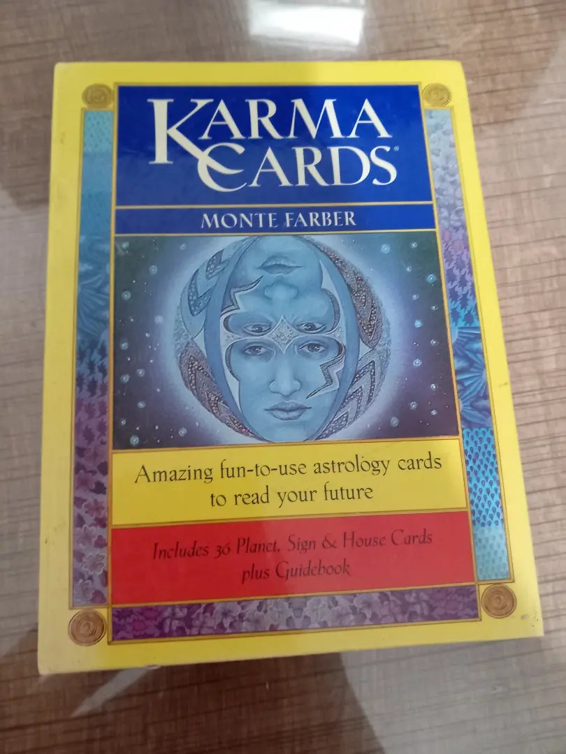 Karma cards / astrolojik oracle tarot kartları Diğer 1673166177