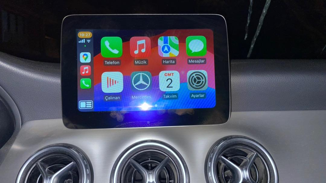 Mercedes Aktivasyon Carplay Android Auto Araba Ses ve Görüntü