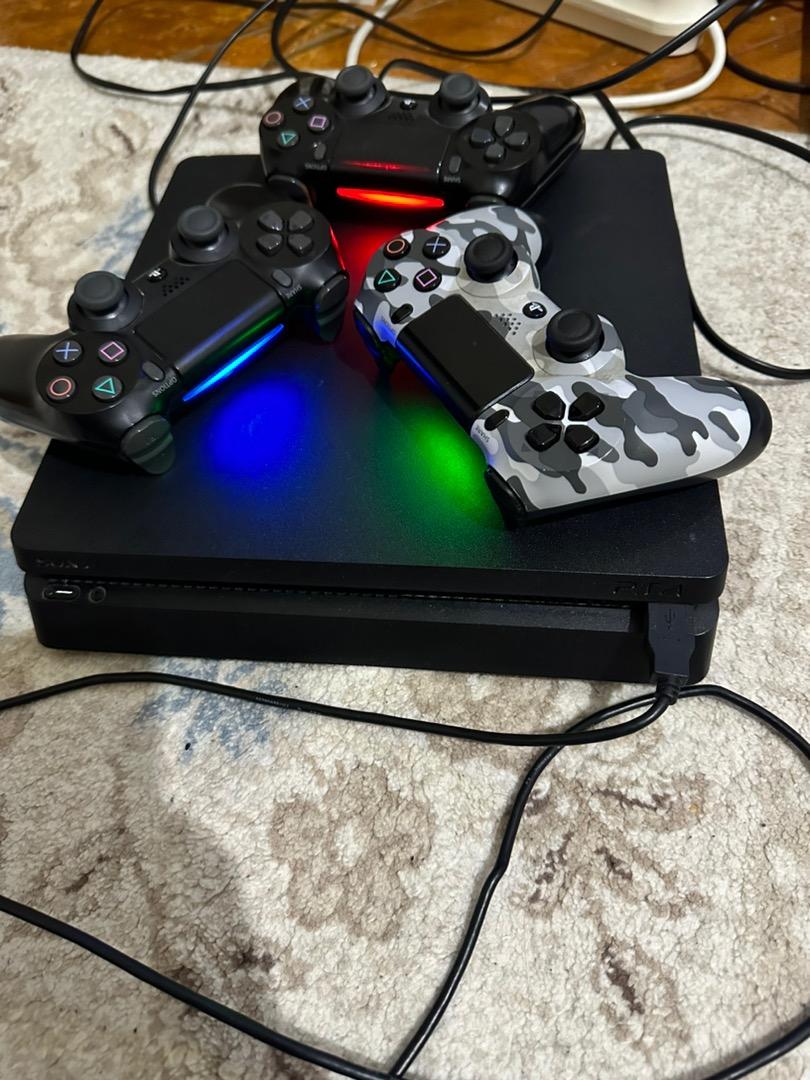 Playstation 4 Slim + 3 kol Oyun ve Oyun Konsolları 1672907456