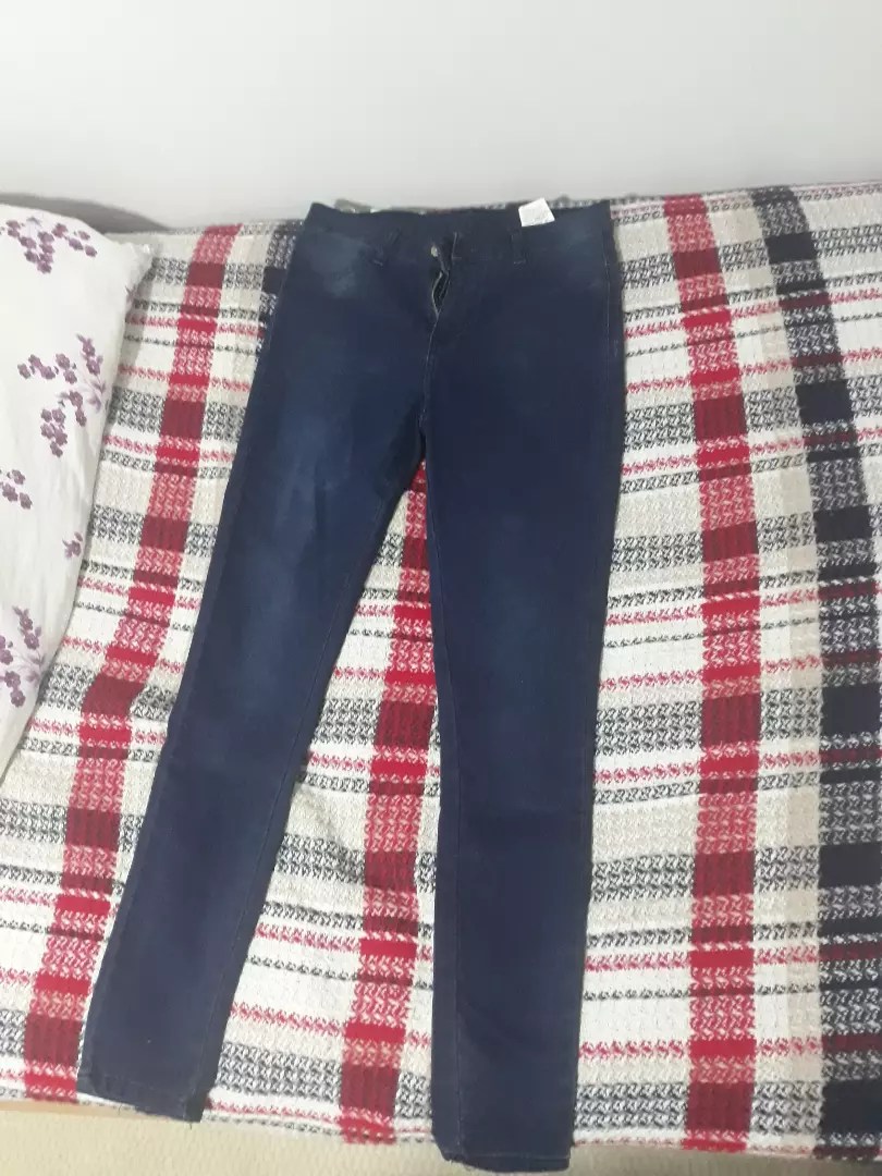 BAYAN YÜKSEK BEL LİKRALI 27 BEDEN KOT PANTALON Giyim 1670116938