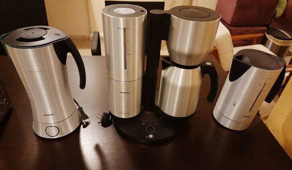 Siemens Porsche Design kahve m., blender, kettle set Mutfak Gereçleri ve Sofra 1634845561