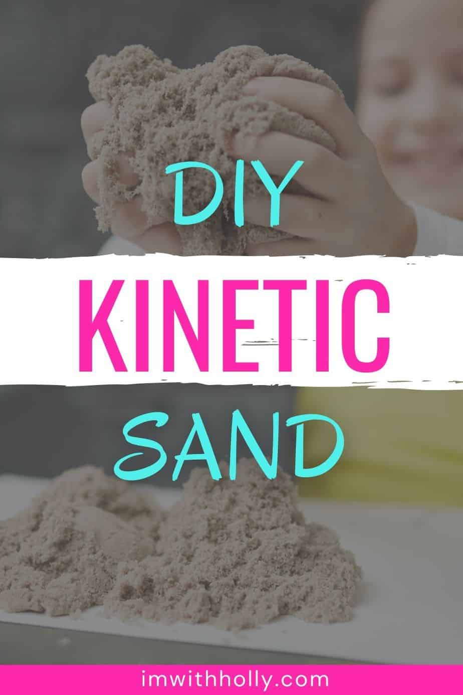 How to Make Your Own Sand Just 4 Ingredients! I'm With Holly