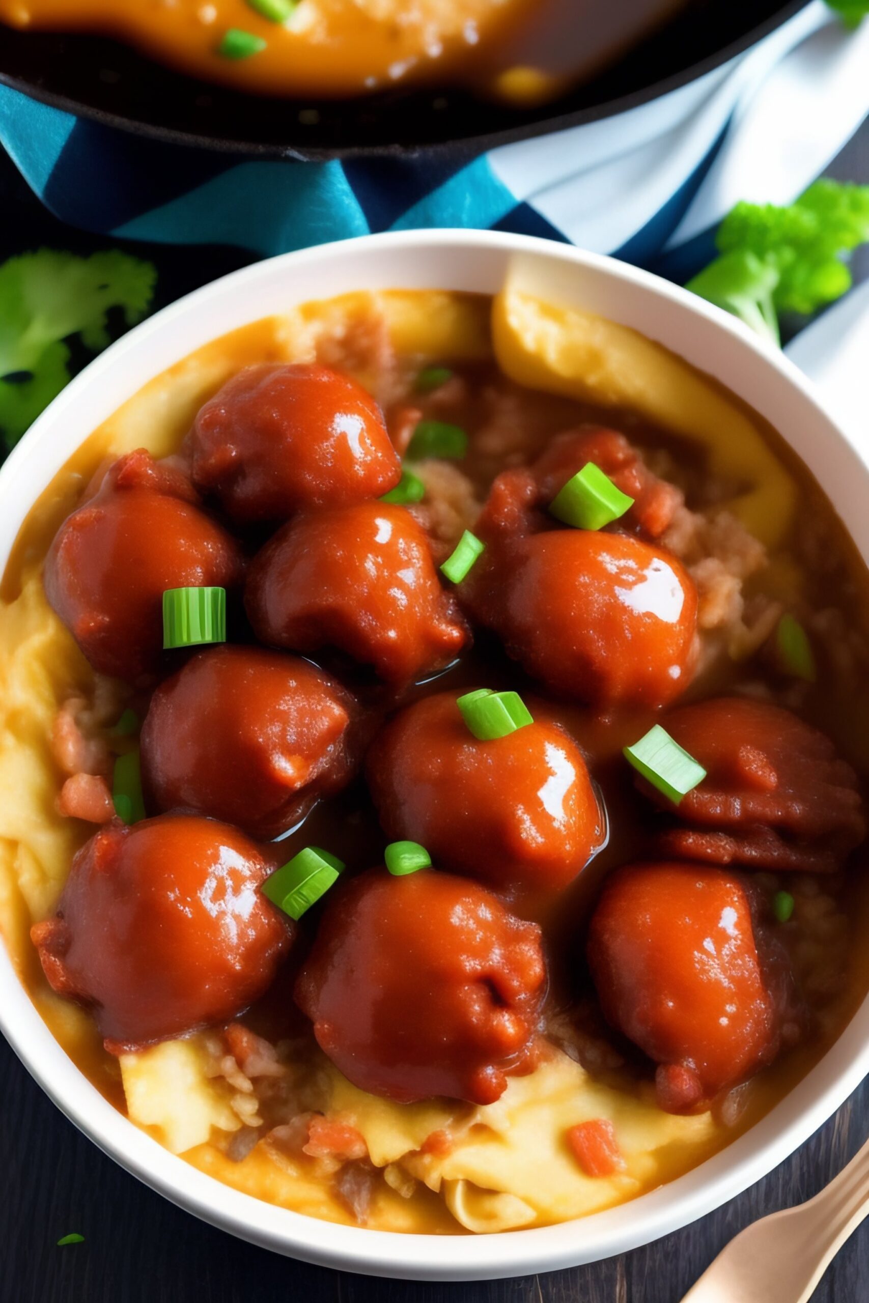 Easy Meatballs and Rice Recipe Imyobe