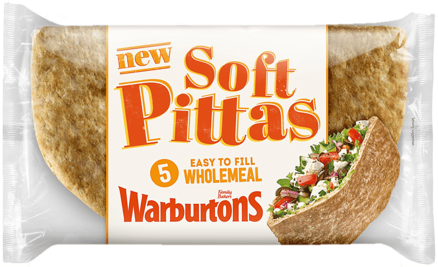 Warburtons releases new range of soft pittas International Bakery