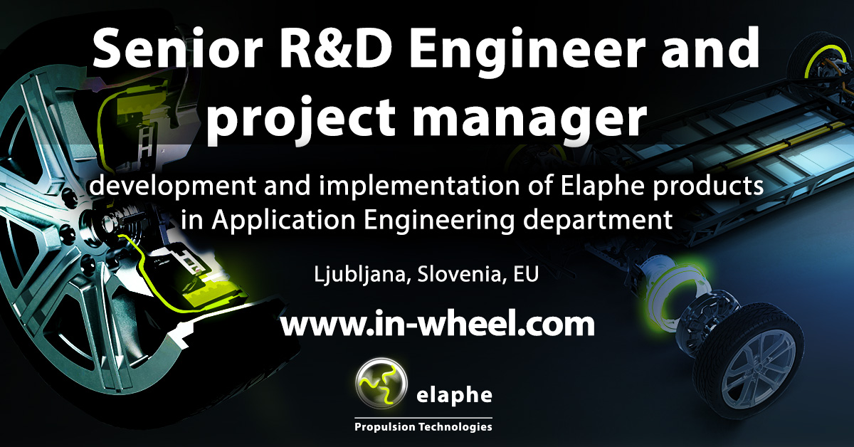 Senior R&D Engineer and project manager Elaphe