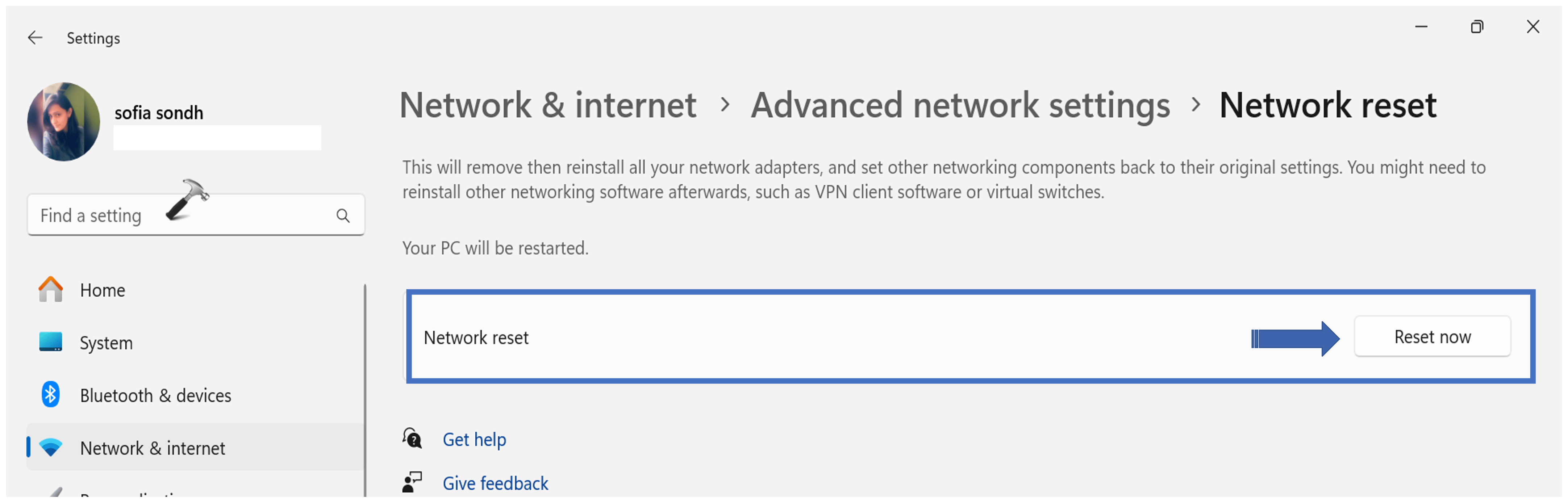 Fix not working on Windows 11