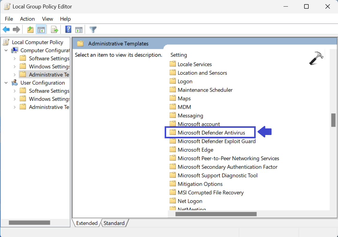 How to Disable Antimalware Service Executable in Windows 11