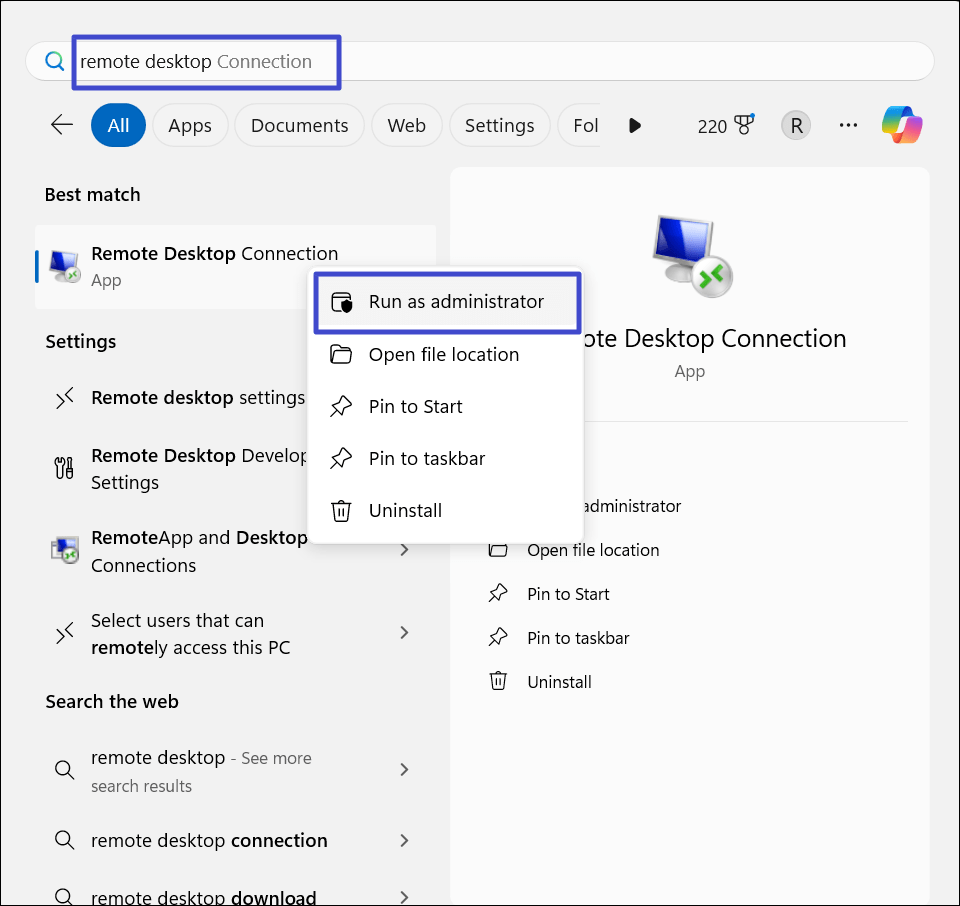Fix The remote session was disconnected error on Windows 11