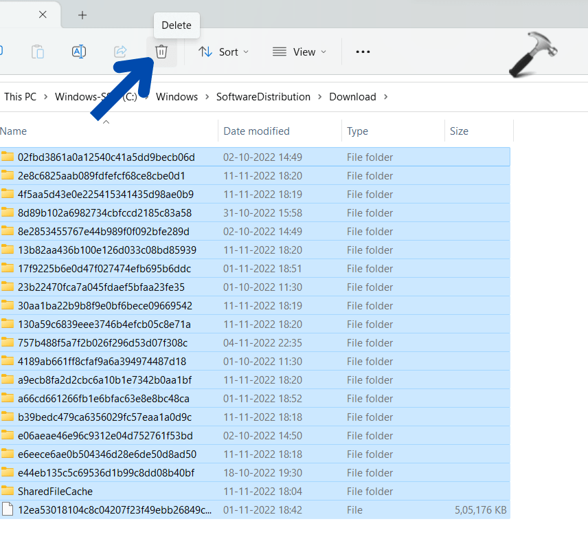 Windows 11 V22H2 update stuck installing or downloading