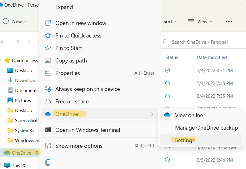 Start OneDrive automatically when you login to Windows 11