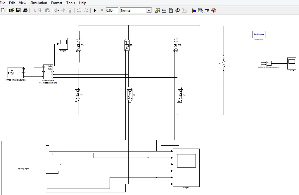 (full bridge )three phase inverter File Exchange