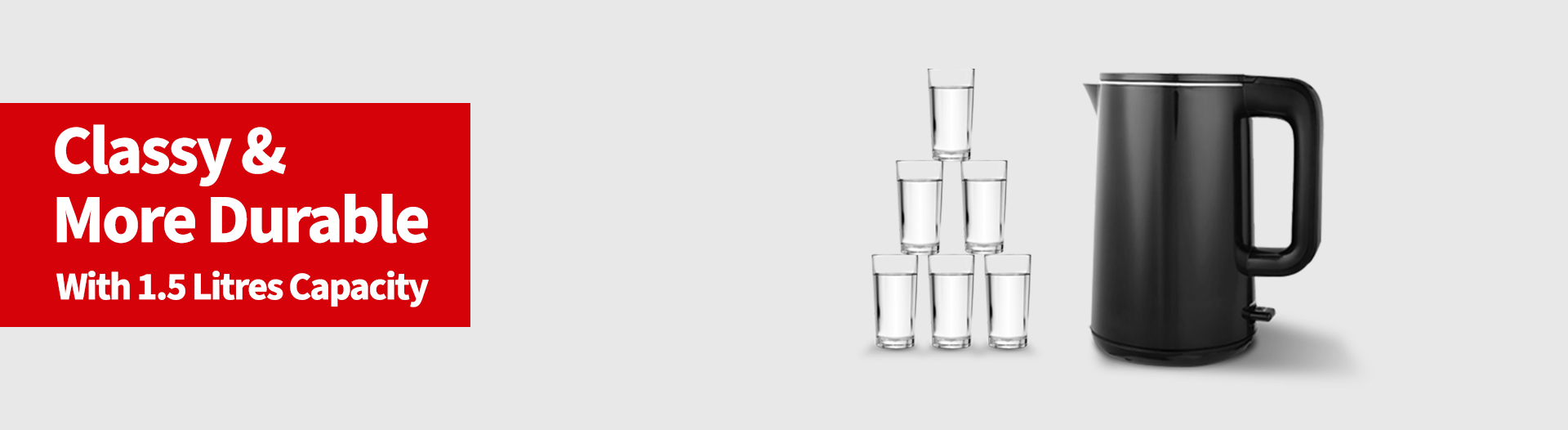 SHARP Smart Electric Kettles with Stainless Steel Body b2c