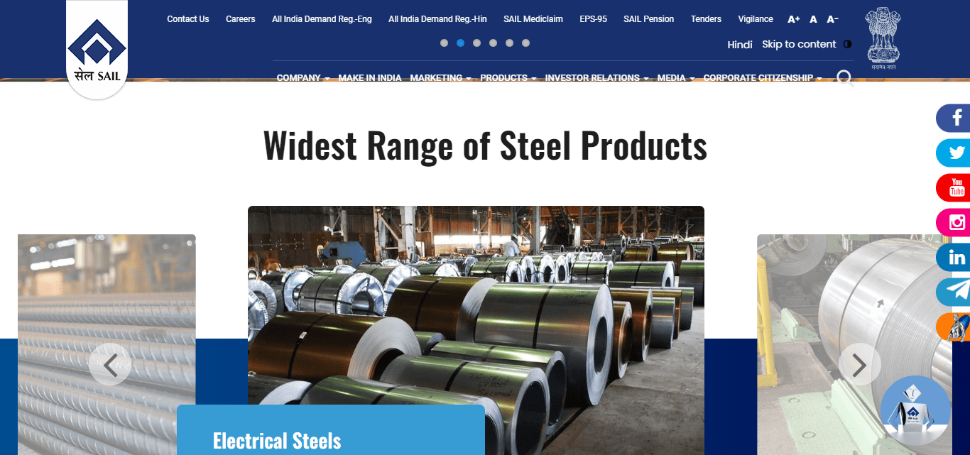 Top 10 Steel Companies in India 2024 Kompass