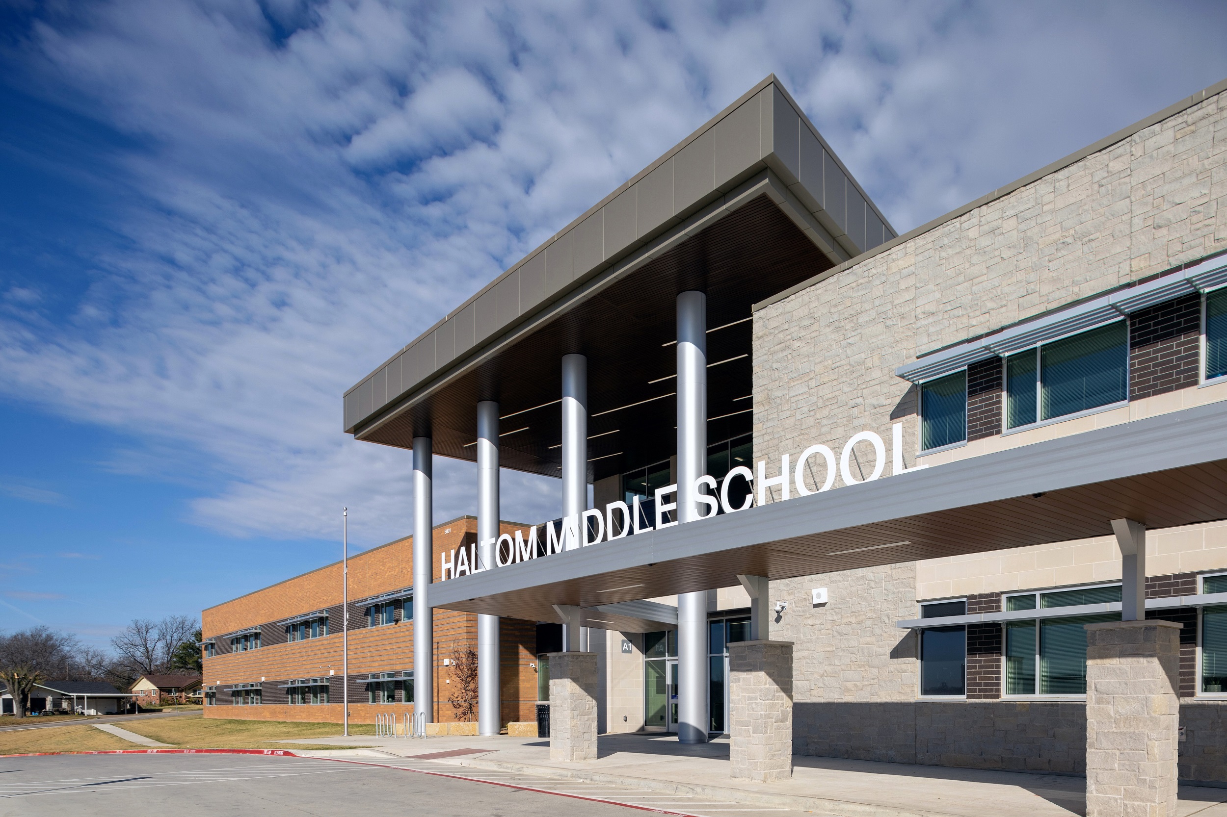 New Haltom Middle School IN2 Architecture