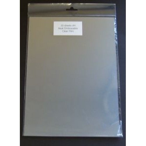 Heat Emboss Acetate Pk 10