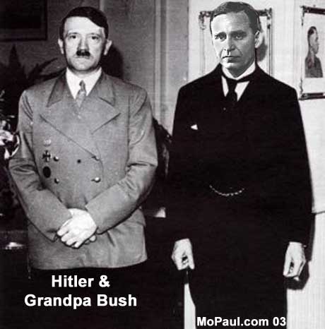 George W. Bush’s grandfather, Prescott Bush, funded both sides of World War II
