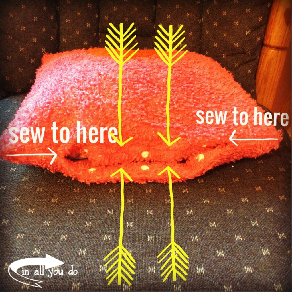 How to make a Pillow from clothes {DIY tutorial} In All You Do