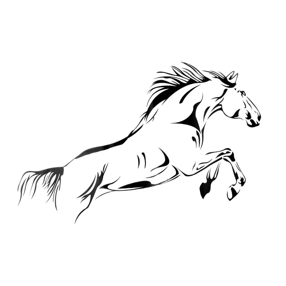 Running Horse Wall Sticker INAM Bazaar