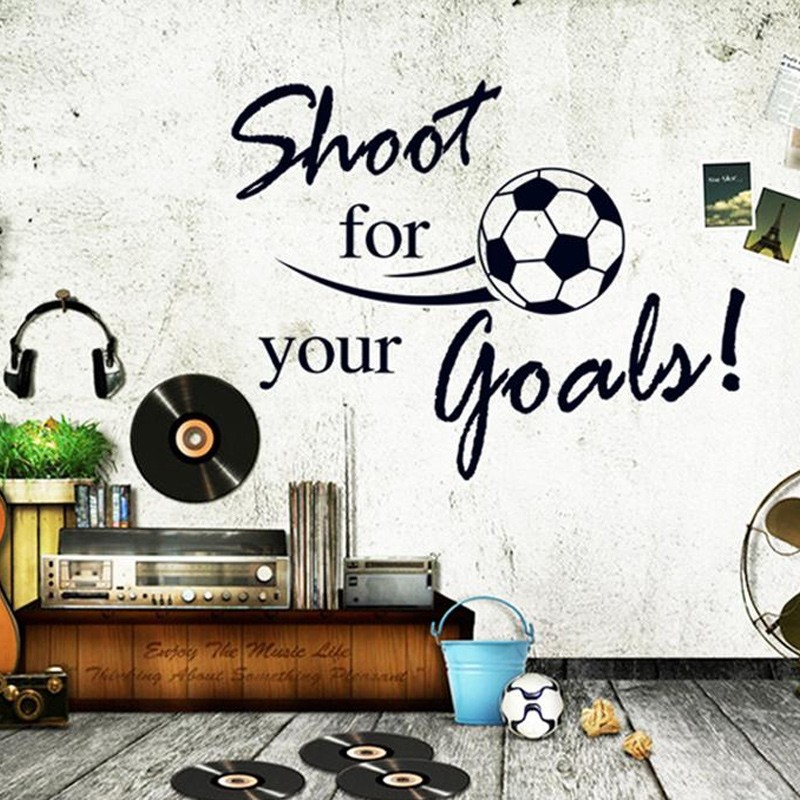 Shoot For Your Goals Wall Sticker INAM Bazaar
