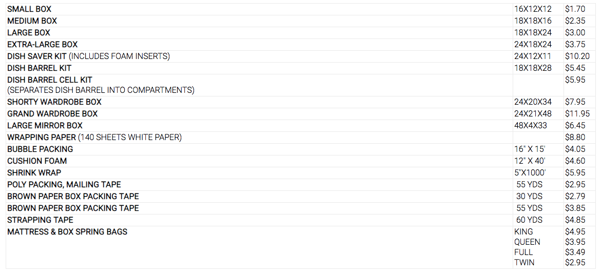 UHaul InAPinch RentIt!