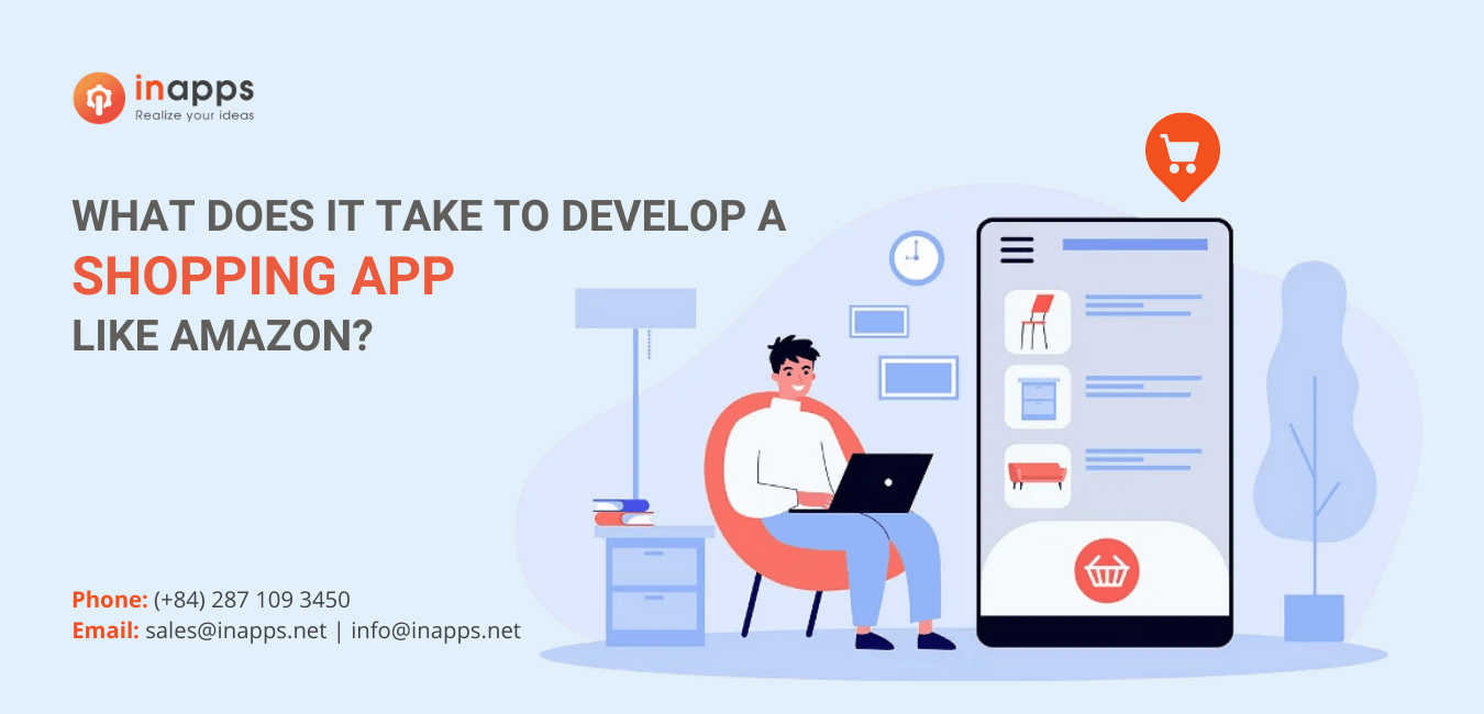 What does it take to develop a shopping app like amazon or even better