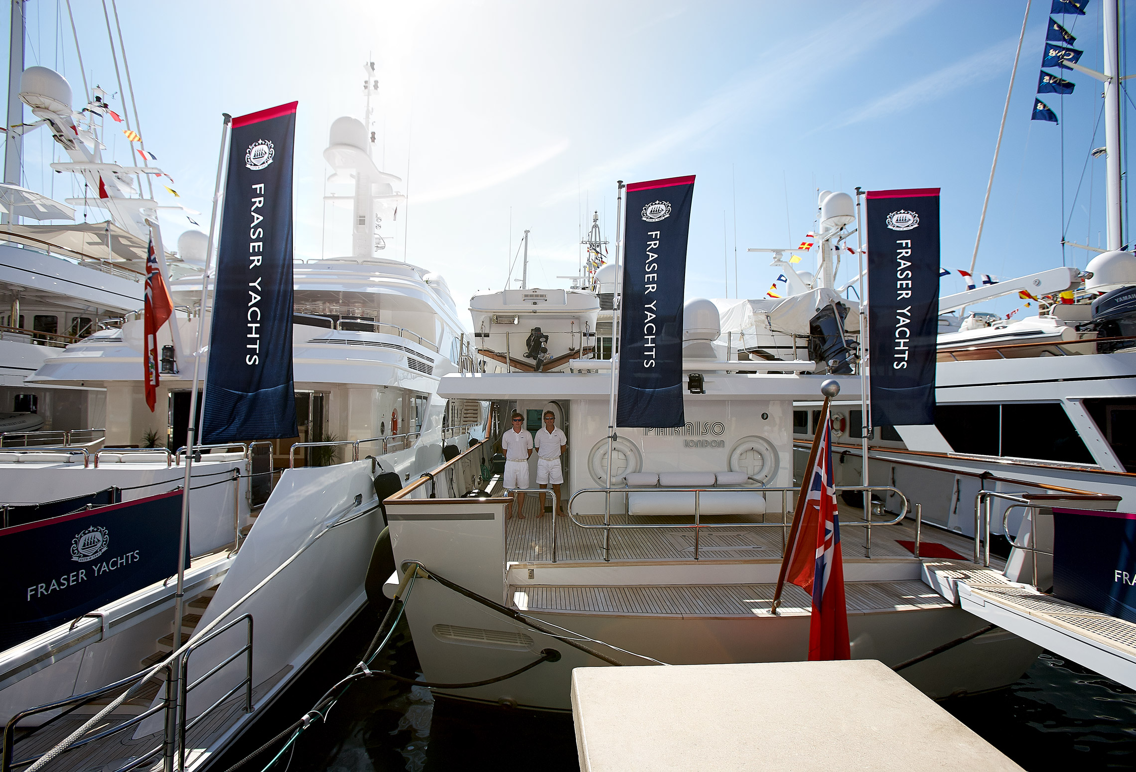 Fraser Yachts brand identity Superyachts