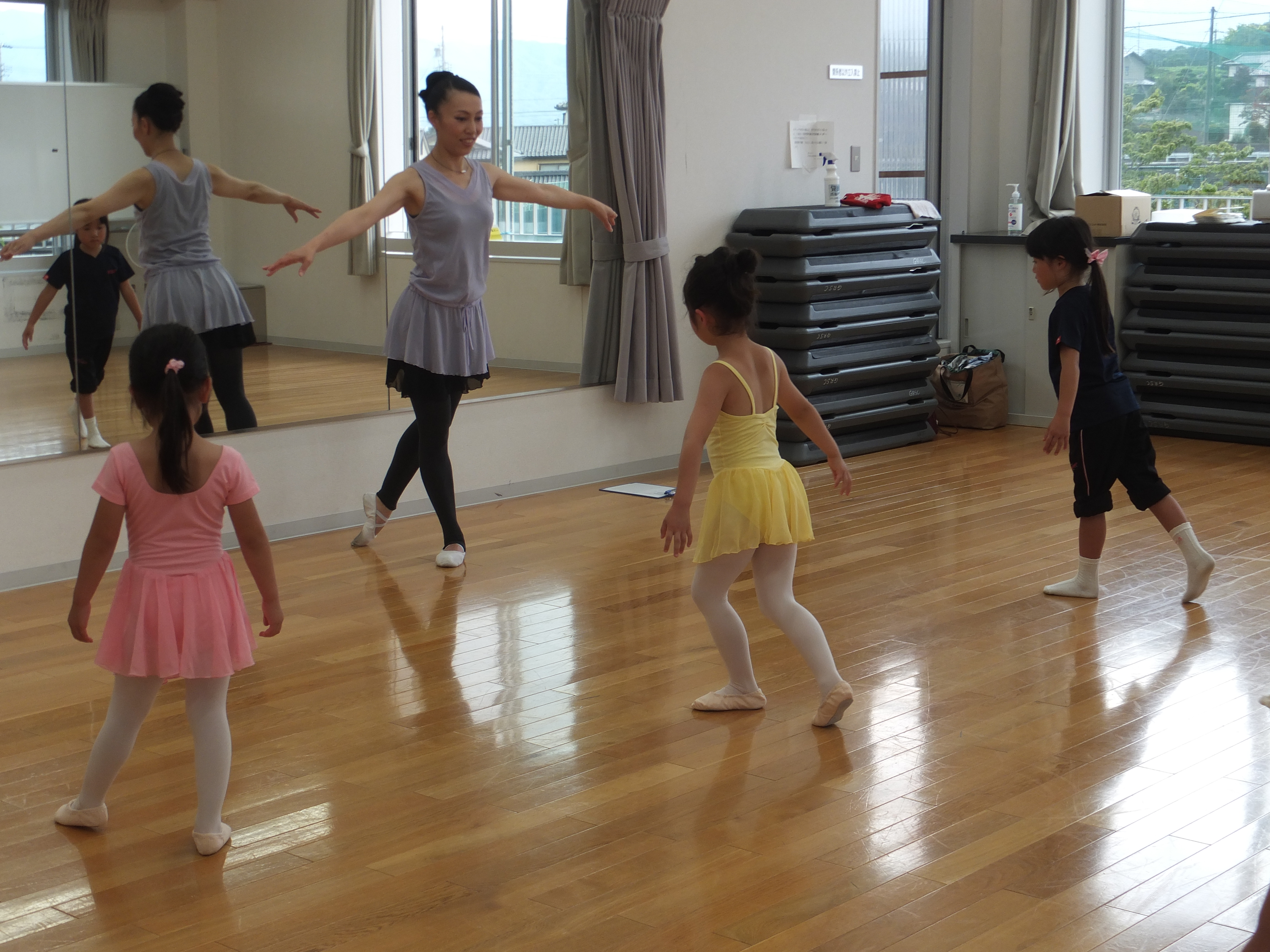 子どもの初めてバレエ 開講 伊那市総合型地域スポーツクラブ
