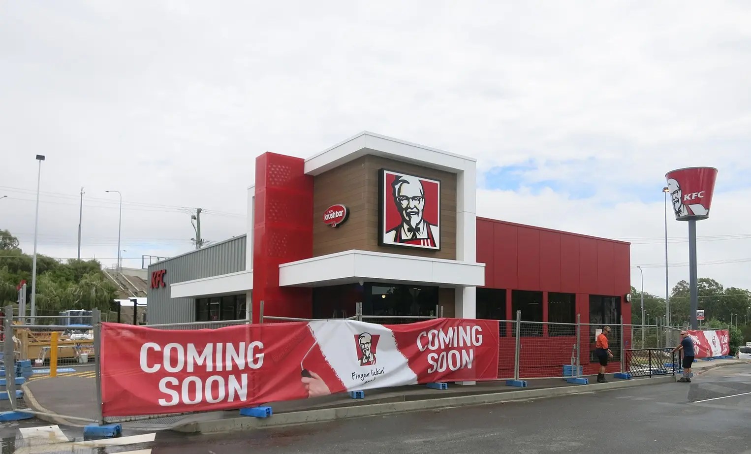KFC Park Ridge construction almost complete Inaspace