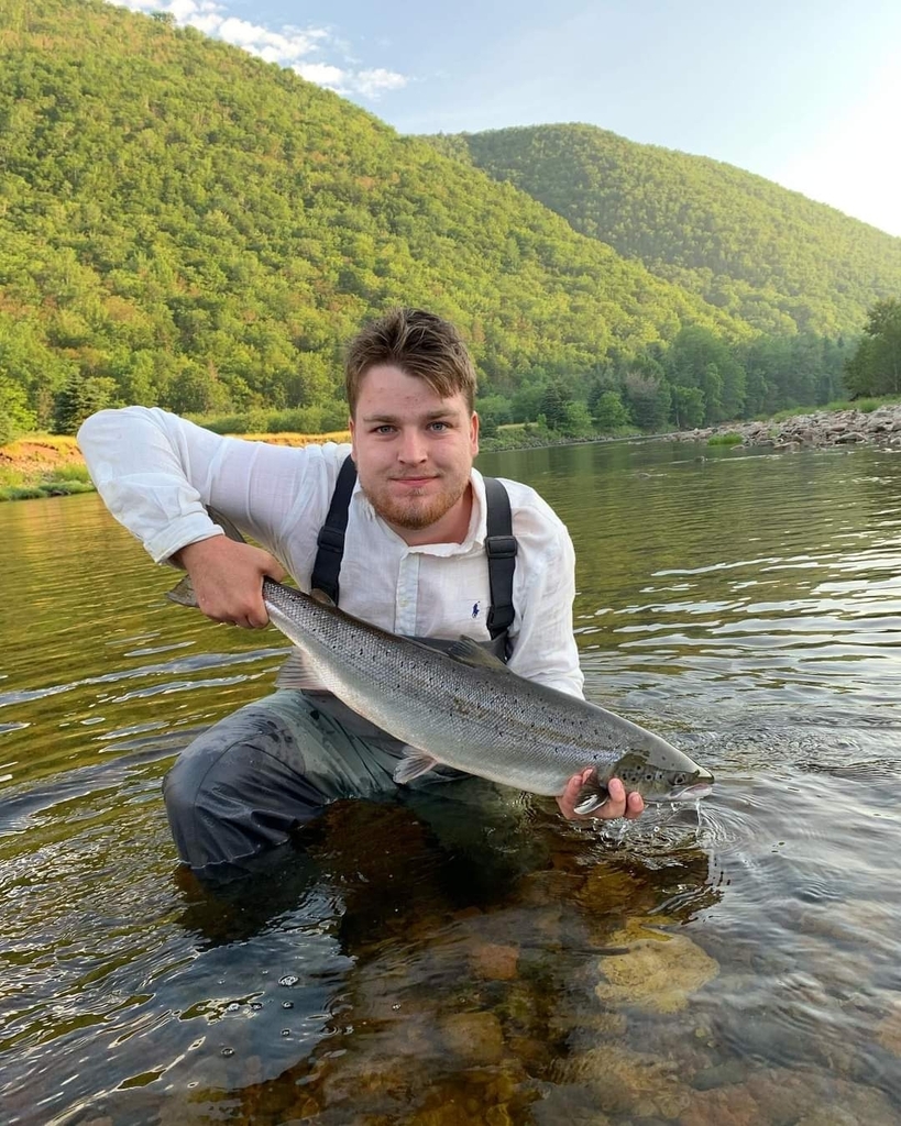 Atlantic Salmon from Margaree Valley, NS B0E 2C0, Canada on July 17
