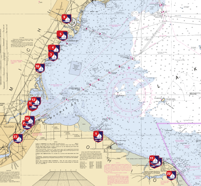 Waterway Guide Great Lakes iNavX