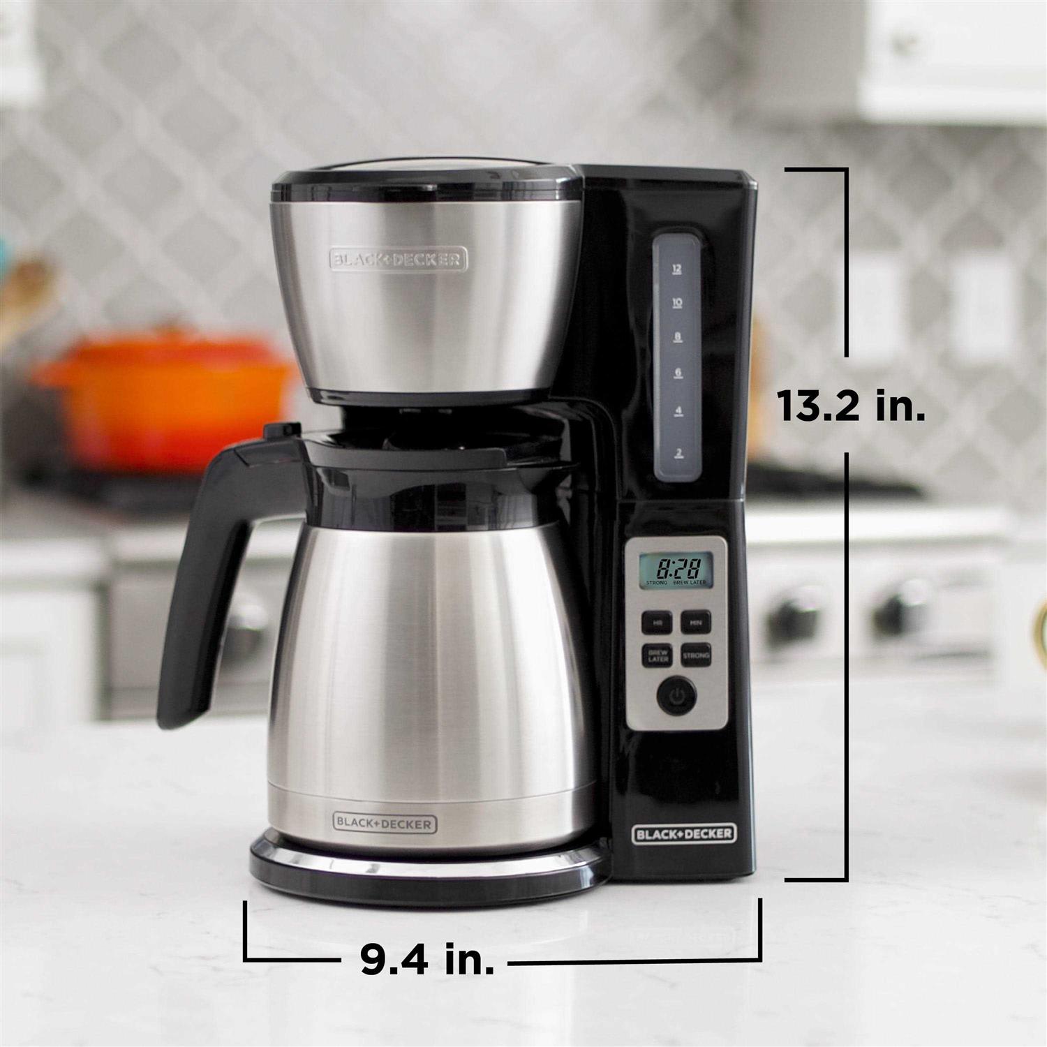 BLACK+DECKER 12-Cup Thermal Coffee Maker - Home & Office Supplies on sale