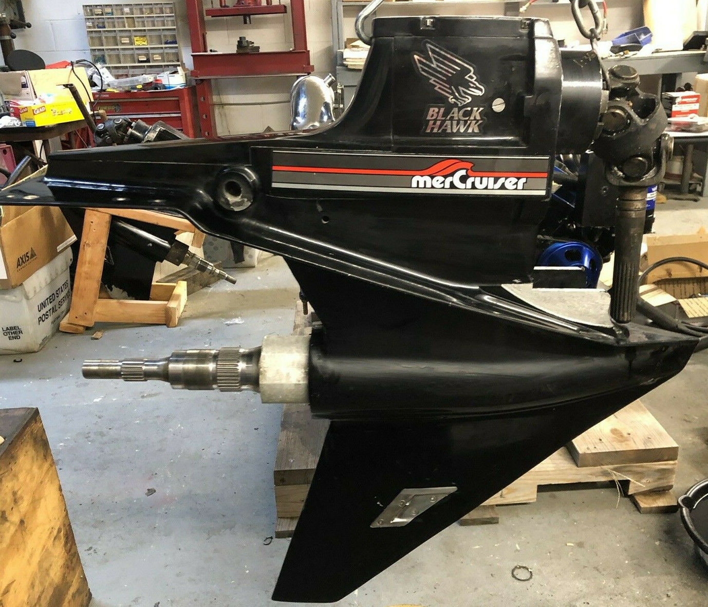 MERCRUISER MERCURY Bravo BLACKHAWK OUTDRIVE 1.36 RATIO ELIMINATOR DONZI