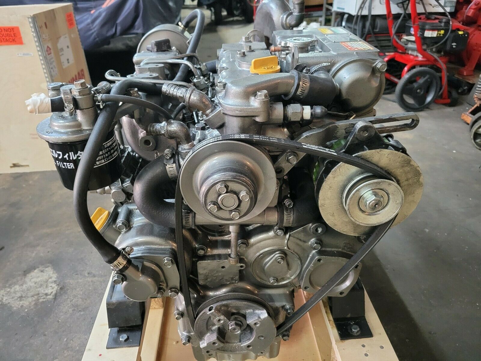 Yanmar 3JH2E marine diesel engine 39HP Excellent Recon with Kanzaki