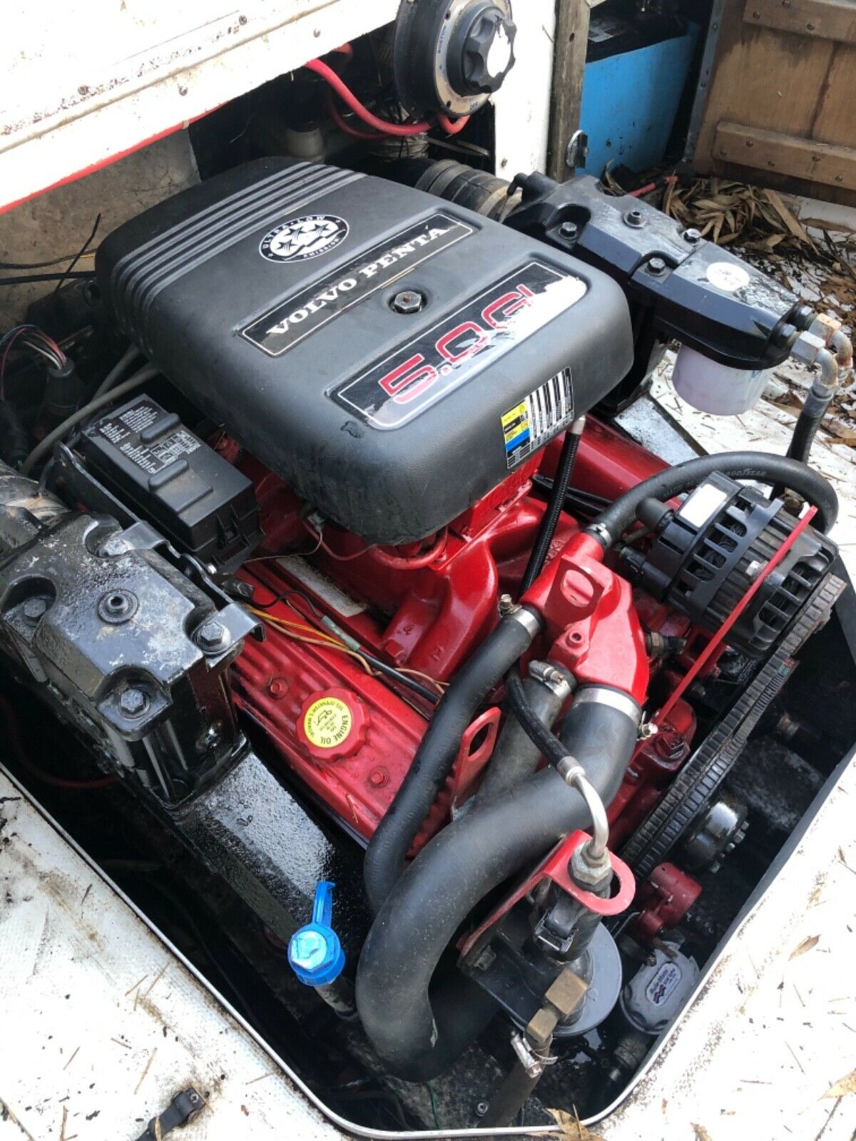 Volvo penta 5.0 GL complete drop in, low hours – Inboard Motor Store