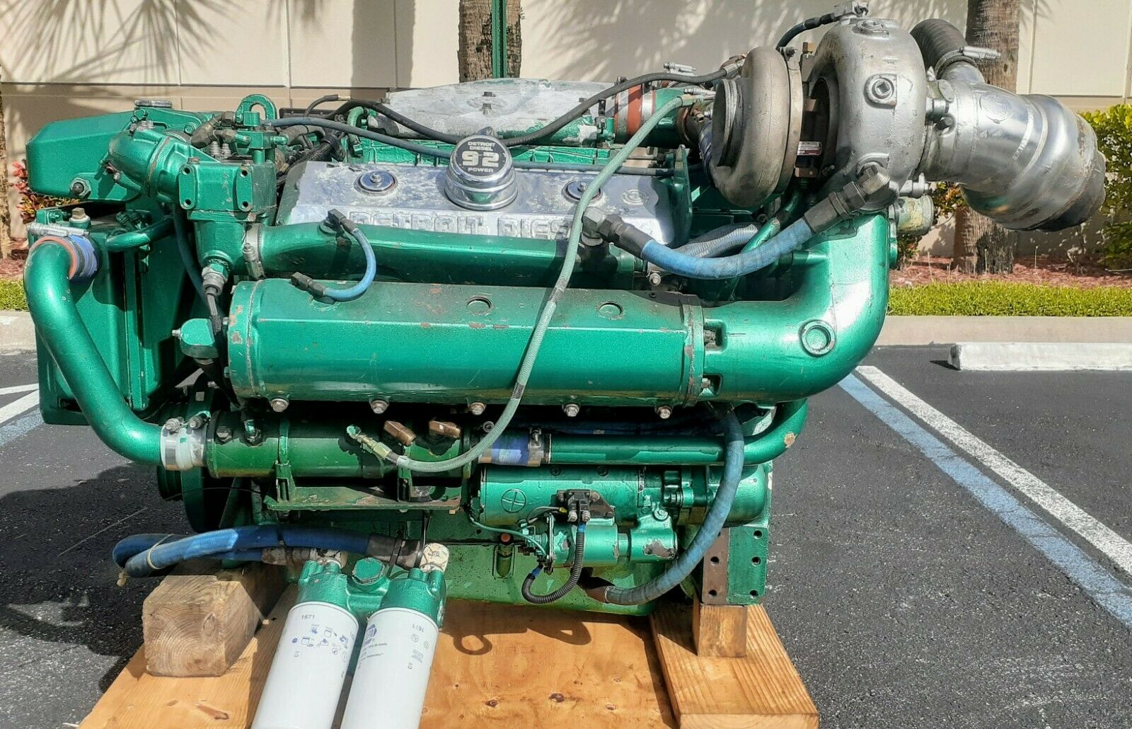 Detroit Diesel 8V92TA DDEC II , Marine Diesel Engine , 760HP Inboard