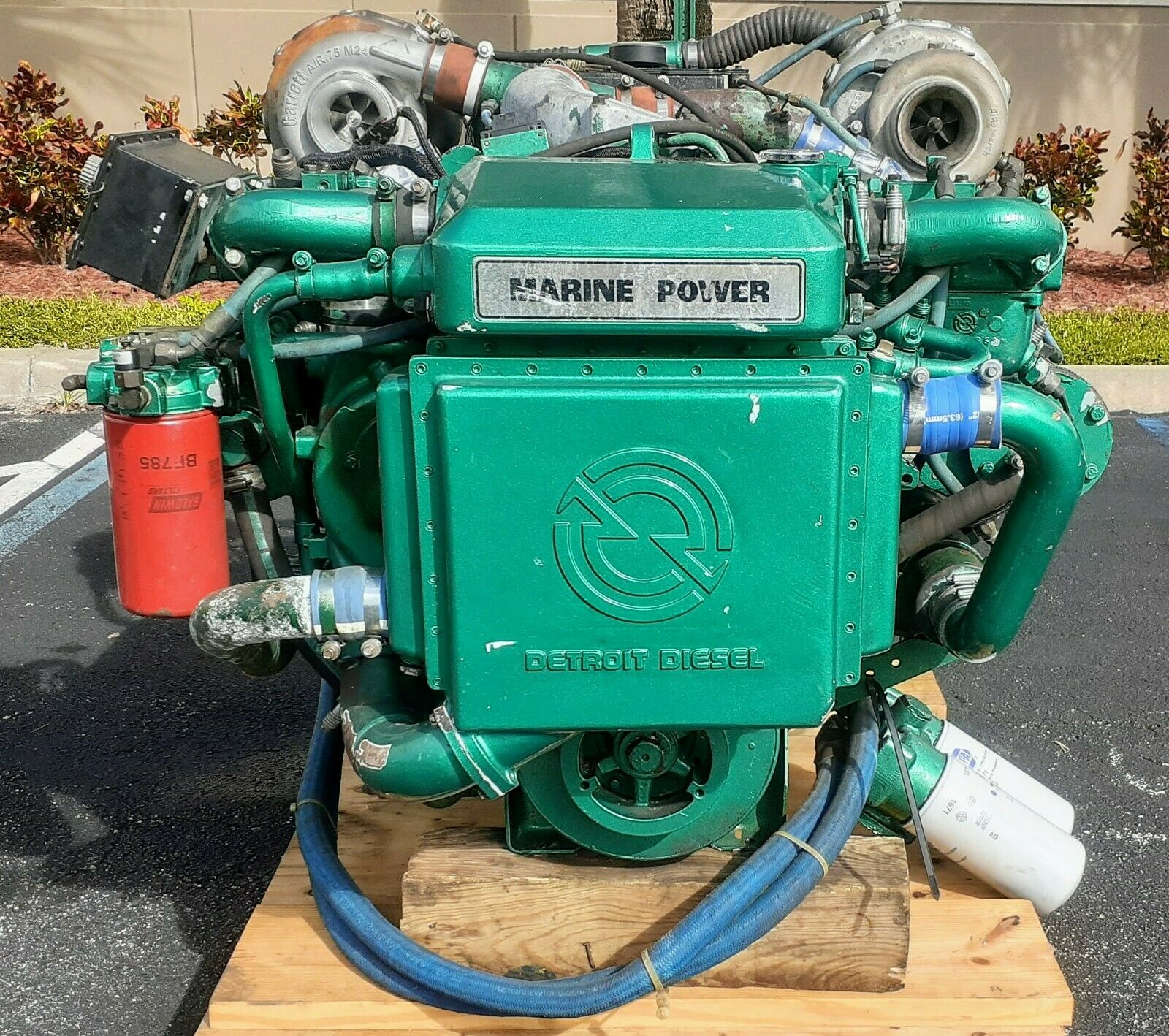 Detroit Diesel 8V92TA DDEC II , Marine Diesel Engine , 760HP – Inboard