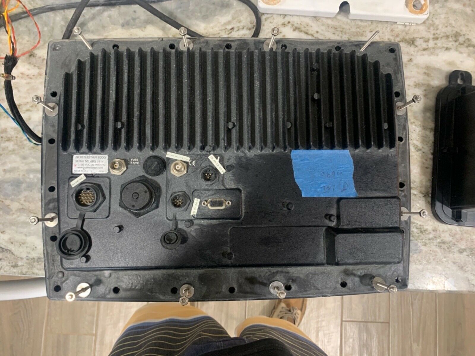 northstar marine electronics package, chart plotter, gps, radar