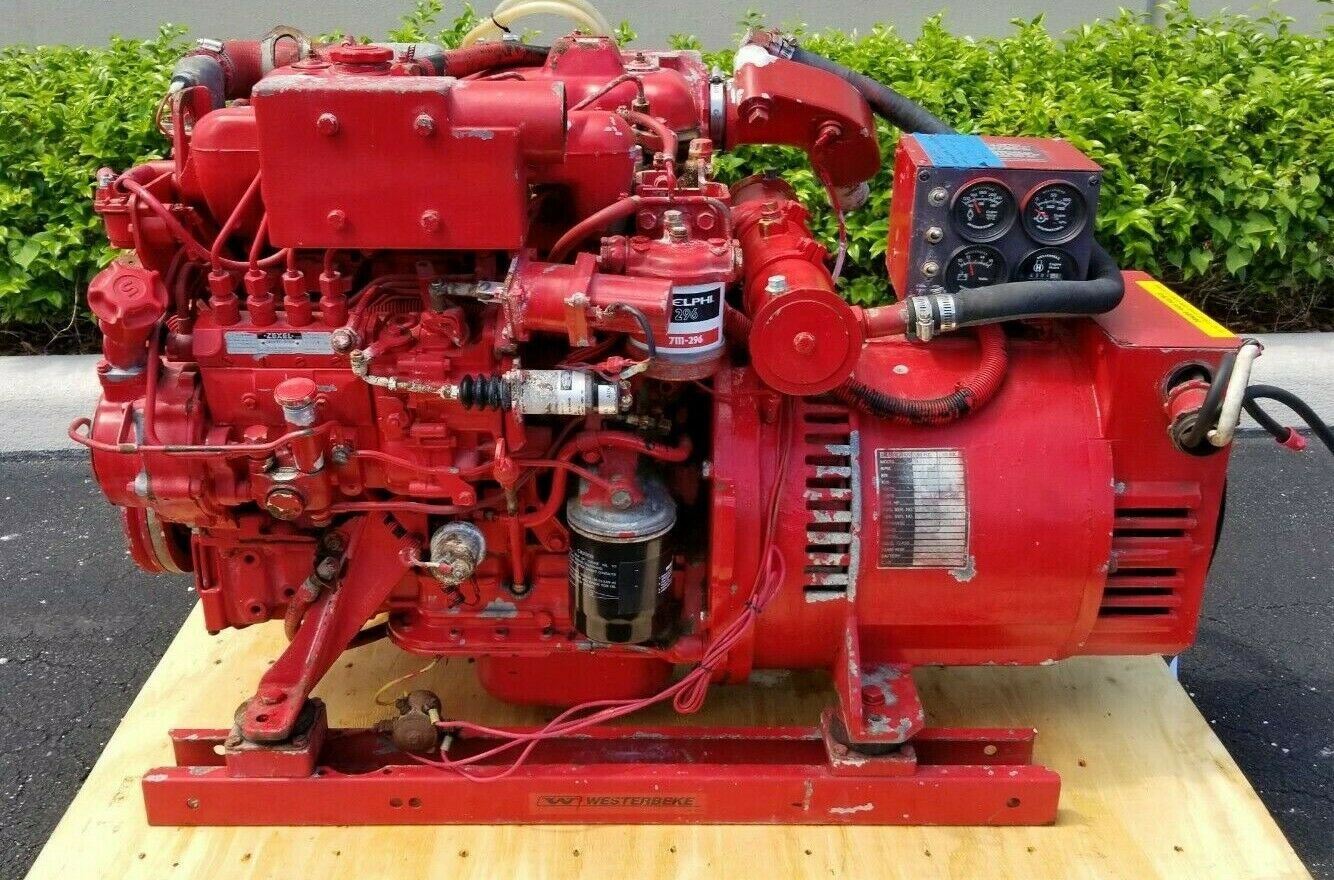 Westerbeke 25/32 BEDA, Marine Diesel Generator, 25/32kW, 50Hz/60Hz