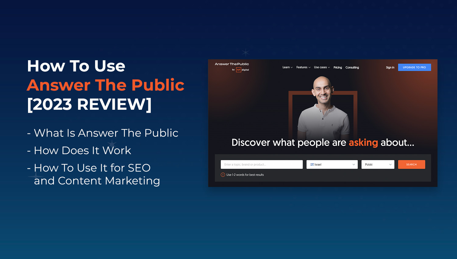 How To Use Answer The Public for SEO & Content Marketing