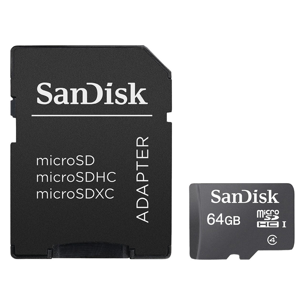 SanDisk Micro SD Card with Adapter (64GB) Inbox.PH