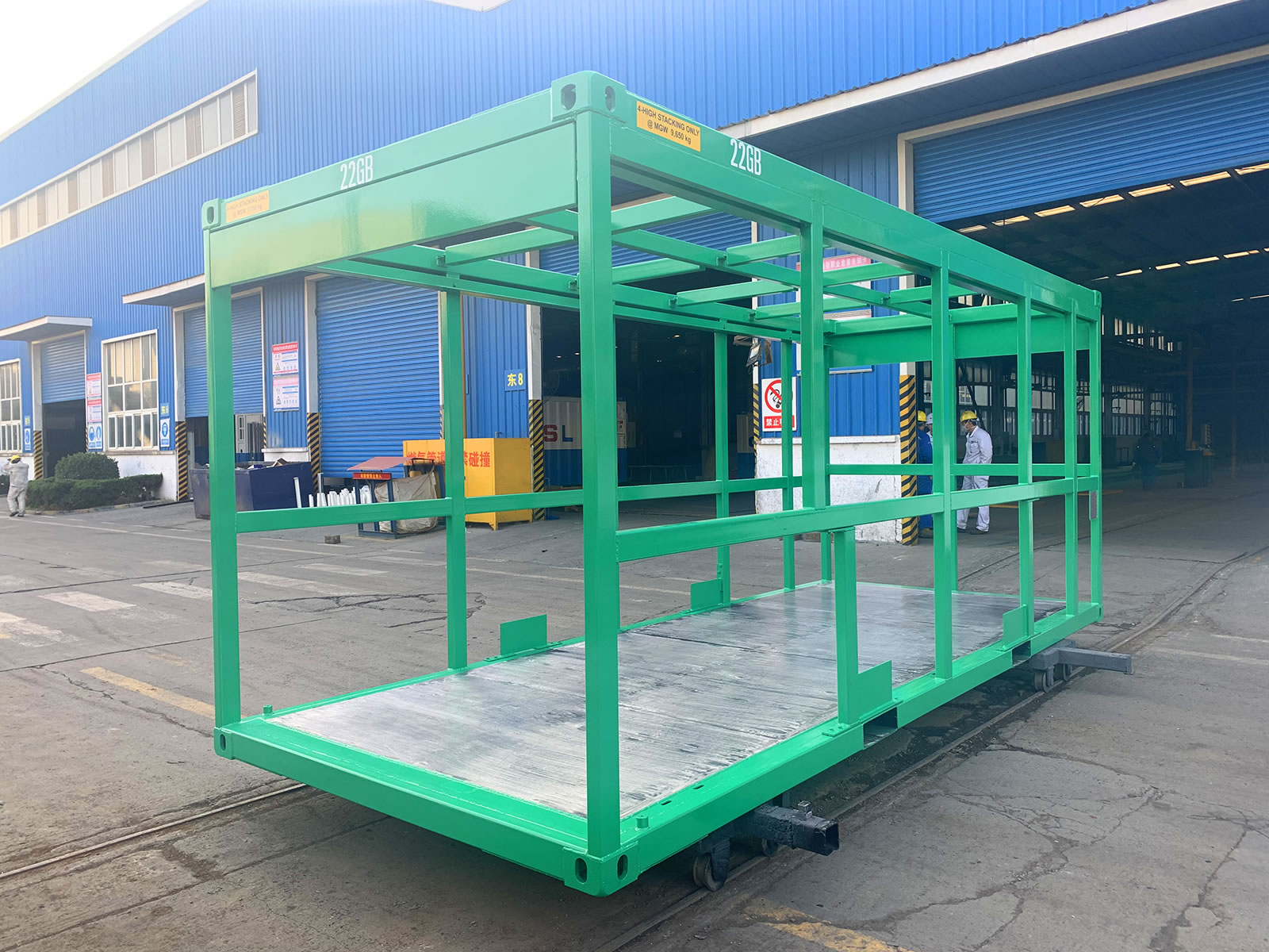 Open Frame 20ft ISO CSC Containers (equipment frames) ?♻️?